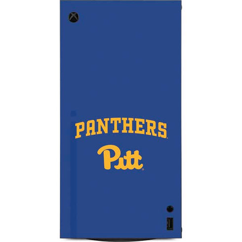 University of Pittsburgh Panthers Pitt XBox Series X Digital Edition Console Skin